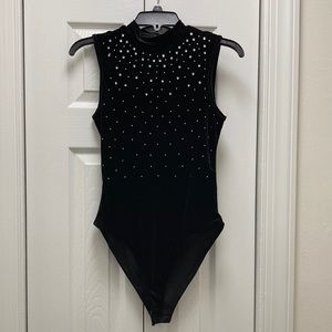 Shein Jeweled Bodysuit